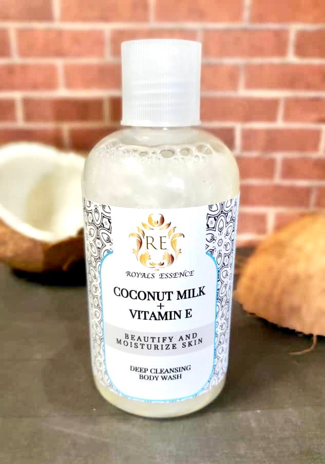 Best Coconut Milk Body Wash for Soft Skin Royals Essence
